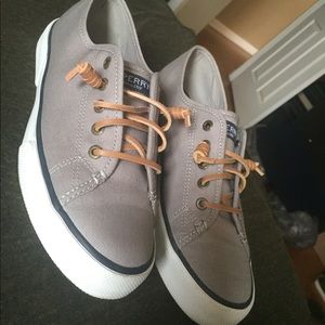 Sperry Top Sider slip on sneakers